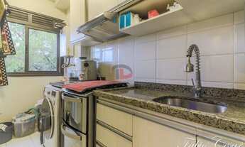 Imagem 7: Excelente apartamento no Campo Comprido, 3 dormitórios, com churrasqueira a carvão na cozi