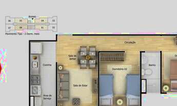 Imagem 5: Butantã - Aptos de 2 dormitórios com vaga a 206 mil