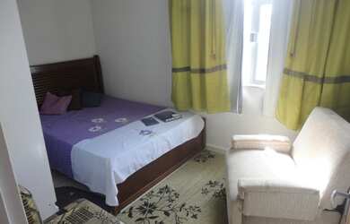 Imagem 7: Ótimo apartamento com vaga de garagem e vista indevassável. Composto por sala, 2 quartos