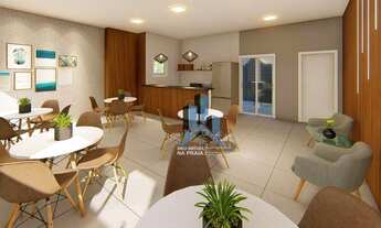 Imagem 2: Apartamento com 2 dormitórios à venda, 60 m² por R$ 305.000,00 - Aviação - Praia Grande/SP