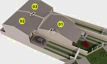 Imagem 3: CASAS COM 3 DORMITÓRIOS NO BAIRRO SANTA CÂNDIDA EM CURITIBA