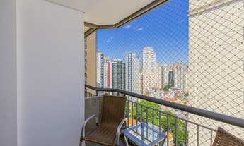 Imagem 2: MOEMA SHOW!! 90M2, 2 DORMS(1STE COM CLOSET) VARANDAS, MOBILIADO, LAZER TOTAL! FORA DA ROTA