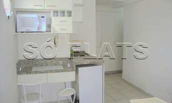 Imagem 2: Flat New Studio em Pinheiros para locação com 27m² contendo 1 dormitório e 1 vaga de garag