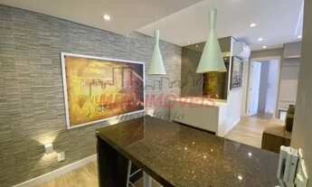 Imagem 3: Apartamento na Vila Mariana com 1 suíte, sacada gourmet, 2 vagas de garagem e 1 depósito