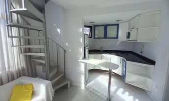 Imagem 2: Apartamento Flat Duplex Mobiliado 40m 1 dormitorio 1 vaga com lazer no Itaim Bibi