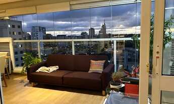 Imagem: Studio aluguel 58 m2, sacada gourmet, ótima