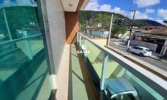 Imagem 3: Casa sobreposta alta 2 dormitórios sendo 1 suíte na Vila São Jorge, Santos