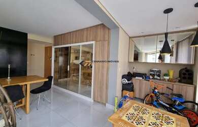 Imagem 5: Apartamento 104m²; 3 quartos transformados 2, 1 suíte para aluguel - Vila da Serra - Nova