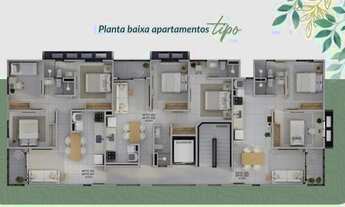 Imagem 7: Aptos de 02 e 03 quartos, prédio c/ elevador e área de lazer, nos Bancários