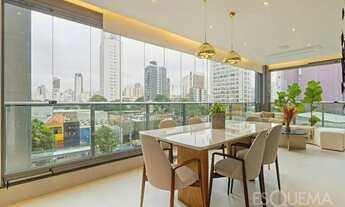 Imagem 6: Apartamento mobiliado e pronto para morar em rua tranquila de Pinheiros