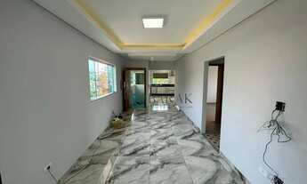 Imagem 2: Sobrado com 3 dormitórios para alugar, 117 m² por R$ 2.100,00/mês - Jardim Universo - Mari