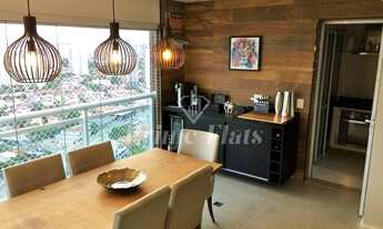 Imagem 5: Flat disponível para venda no Condomínio Edifício Like Brooklin, com 2 dormitórios e 2 vag