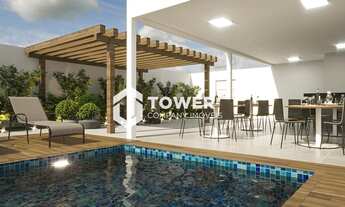 Imagem 2: Apto 54m² de 2 quartos sendo 1 suíte com sacada gourmet, elevador e lazer completo