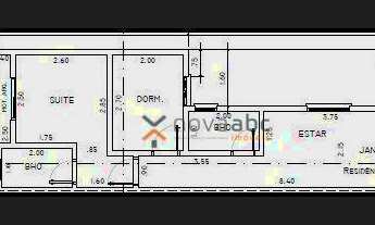Imagem 2: Cobertura com 2 dormitórios à venda, 46 m² por R$ 400.000 - Utinga - Santo André/SP