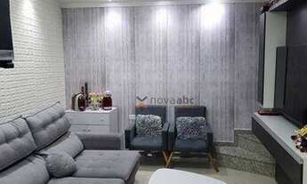 Imagem 2: Cobertura com 2 dormitórios à venda, 56 m² por R$ 430.000,00 - Vila Camilópolis - Santo An