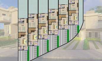 Imagem 3: SOBRADO À VENDA NO JARDIM SANTA HELENA - SALTO DE PIRAPORA/SP. São 5 unidades: 58 a 78 m²