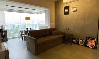 Imagem 2: Apartamento para aluguel com 42 metros quadrados com 1 quarto em Cidade Monções - São Paul