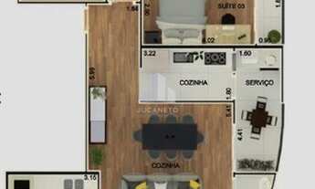 Imagem 6: Lançamento: apartamento com 3 suítes, varanda gourmet, à venda, 142 m² por R$ 549.000 - Vi