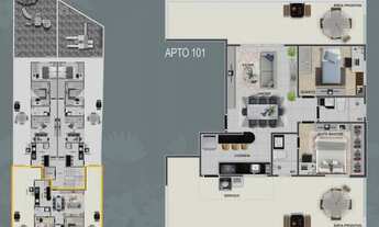 Imagem 4: Apartamento para venda possui 70 metros quadrados com 2 quartos em Letícia - Belo Horizont