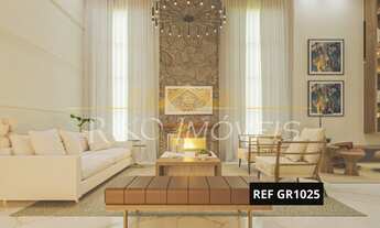 Imagem 2: Casa em Construção - Condomínio - Condomínio Alphaville II - 370m² - 5 Suítes