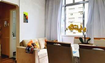 Imagem 6: Lindíssimo e decorado Apartamento de 40,00 m² com Sala e Quarto na Rua Duvivier, em Copaca