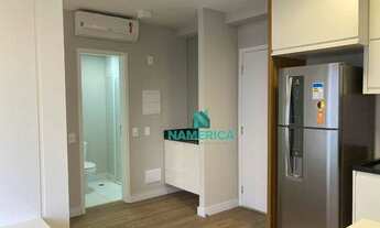 Imagem 1: Apartamento com 1 dormitório para alugar, 37 m² por R$ 3.500,00/mês - Brooklin - São Paulo