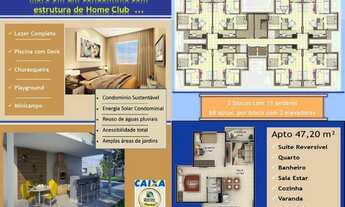 Imagem 2: West Vilage Apto c/ 2 Qtos, Alvaro Weyne único na região c/ preço acessível e lazer comp