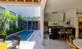 Imagem 3: Casa de condomínio com 4 suítes, Piscina e sauna privativos