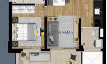 Imagem 2: APARTAMENTO COM 1 DORMITORIO EM PINHEIROS