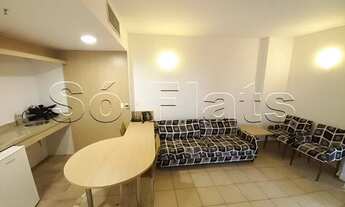 Imagem 2: Mercure Santos disponível para locação com 1 dormitório e 1 vaga beira-mar