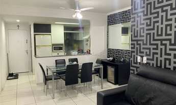 Imagem 3: ÚNICO PÉ NA AREIA EM PRAIA GRANDE COM 3 DORMS 2 VAGAS MOBILIADO