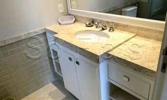 Imagem 15: Flat com mobília refinada e para locação em Pinheiros totalmente mobiliado. Consulte-nos