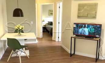 Imagem: Flat com 01 dorm, 01 escritório, cozinha