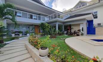 Imagem 2: Casa com 6 suítes, 650 metros, 4 vagas no condomínio Del Lago, Barra da Tijuca