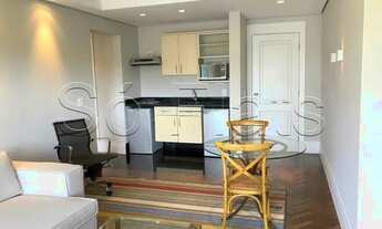 Imagem 2: Apto com mobília refinada e para locação em Pinheiros totalmente mobiliado. Consulte-nos