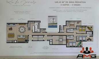 Imagem 7: Apartamento com 4 dormitórios à venda, 169 m² por R$ 11.000.000,00 - Riviera Módulo 7 - Be