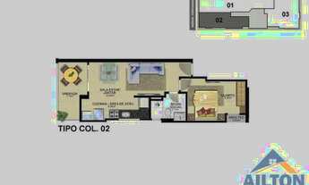 Imagem 3: Apartamento no Residencial Ana Mel - Praia do Morro - Guarapari/ES