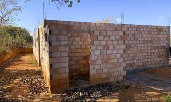 Imagem: Área de 1020m², casa em construção no