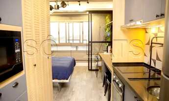 Imagem: Flat estilo Studio disponível para locação