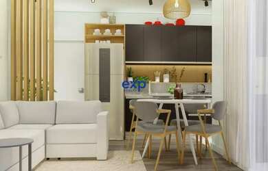 Imagem 7: Apartamento na planta com 2 quartos em Piçarras - SC