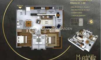 Imagem 5: APARTAMENTO COM 2 DORMITÓRIOS À VENDA - CENTRO - CANELA/RS