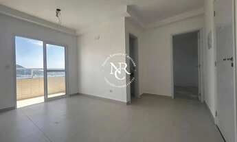 Imagem 3: Apartamento novo com varanda, 1 quarto e 1 vaga no Centro de São Vicente