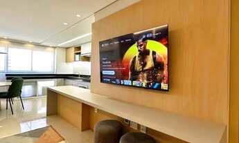 Imagem 6: Apto 2 Suítes Mobiliado (69m²) - Ao lado do Pq. Areião - Andar Alto