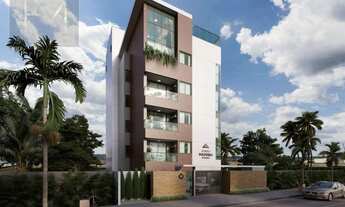 Imagem 4: Apartamento com 2 dormitórios à venda, 57 m² por R$ 277.035,00 - Intermares - Cabedelo/PB