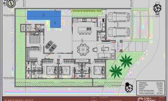 Imagem 6: Casa térrea nova em obras com 4 suítes - Condomínio Primor das Torres - Ginco - Avenida da