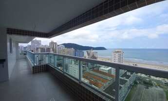 Imagem 2: Apartamento para venda com 117 metros quadrados com 3 quartos em Canto do Forte - Praia Gr