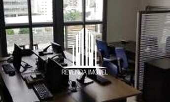 Imagem 2: Sala comercial, Brooklin, esquina com a Av. Sto Amaro. Sala completa, piso elevado com fia