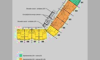 Imagem 7: Ocean House, Apartamentos de 1 e 2 Quartos, frente a Praia de Jaguaribe. (C3