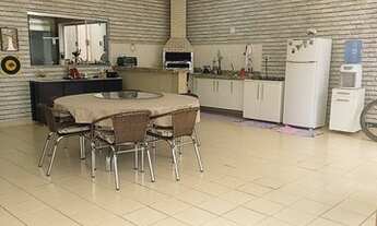 Imagem 4: Sobrado para venda possui 481 metros quadrados com 4 quartos em Residencial Paraíso - Fran