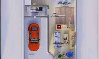 Imagem 4: Sobrado / Triplex, 136m², 3 quartos (1 suíte), 2 terraços (1 c/ Churrasqueira.), Uberaba